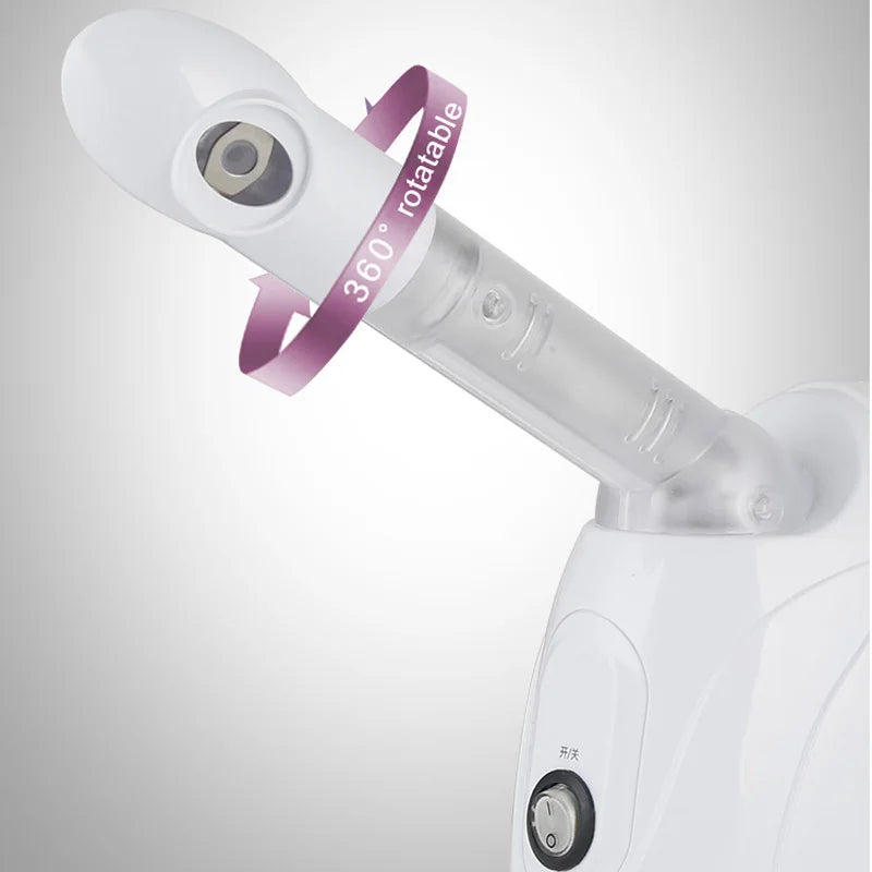 "Ultimate Skin Rejuvenation: Nano Mister Facial Steamer for Radiant, Hydrated Skin - Whitening, Moisturizing, and Makeup-Ready!"